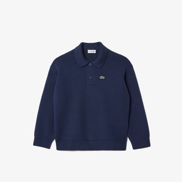  Lacoste Çocuk Lacivert Kazak