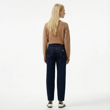  Guess G06 Mom Kadın Mavi Jean