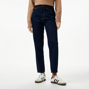  Guess G06 Mom Kadın Mavi Jean