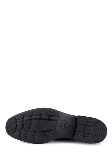  Tamer Tanca Erkek Hakiki Deri Siyah Casual Bot