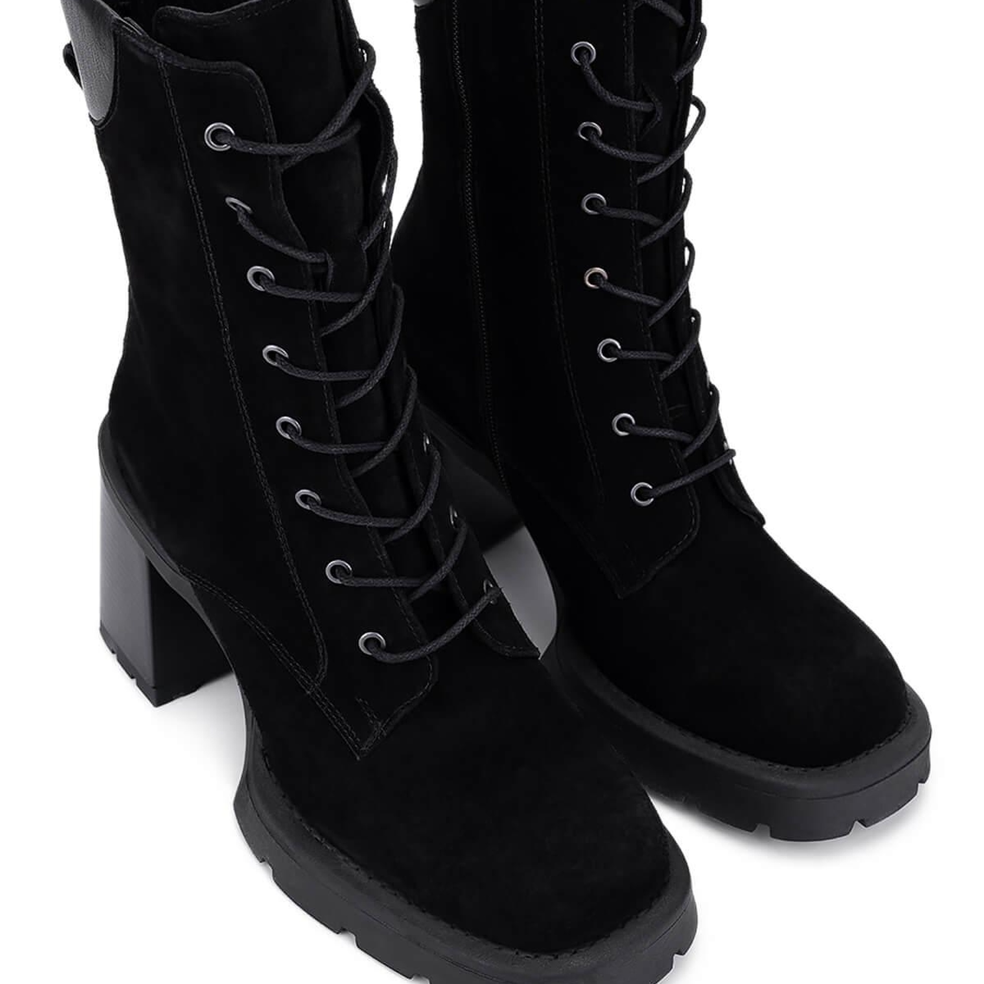 Tamer Tanca Kadın Hakiki Deri Siyah Süet Casual Bot