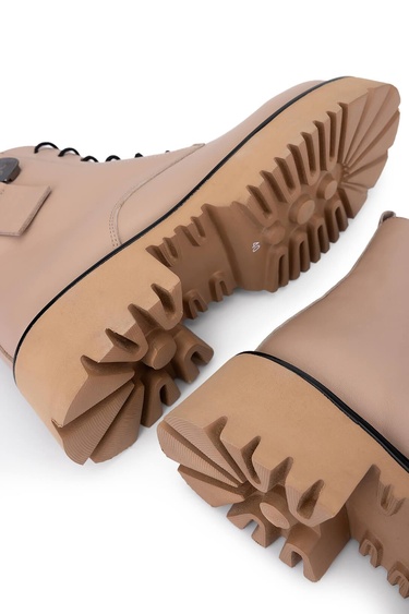  Tamer Tanca Kadın Hakiki Deri Vizon Casual Bot