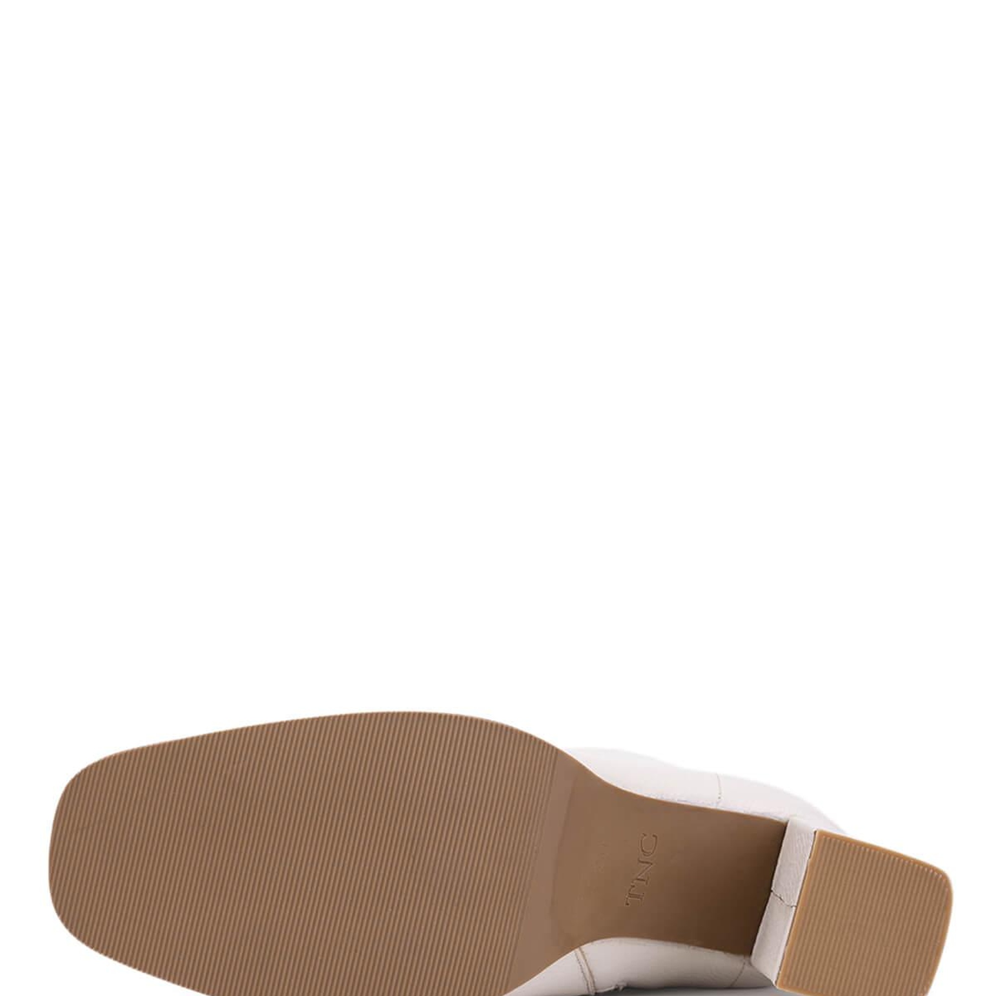 Tamer Tanca Kadın Hakiki Deri Bej Bot