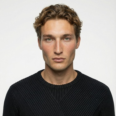  Nautica Erkek Siyah Regular Fit Triko