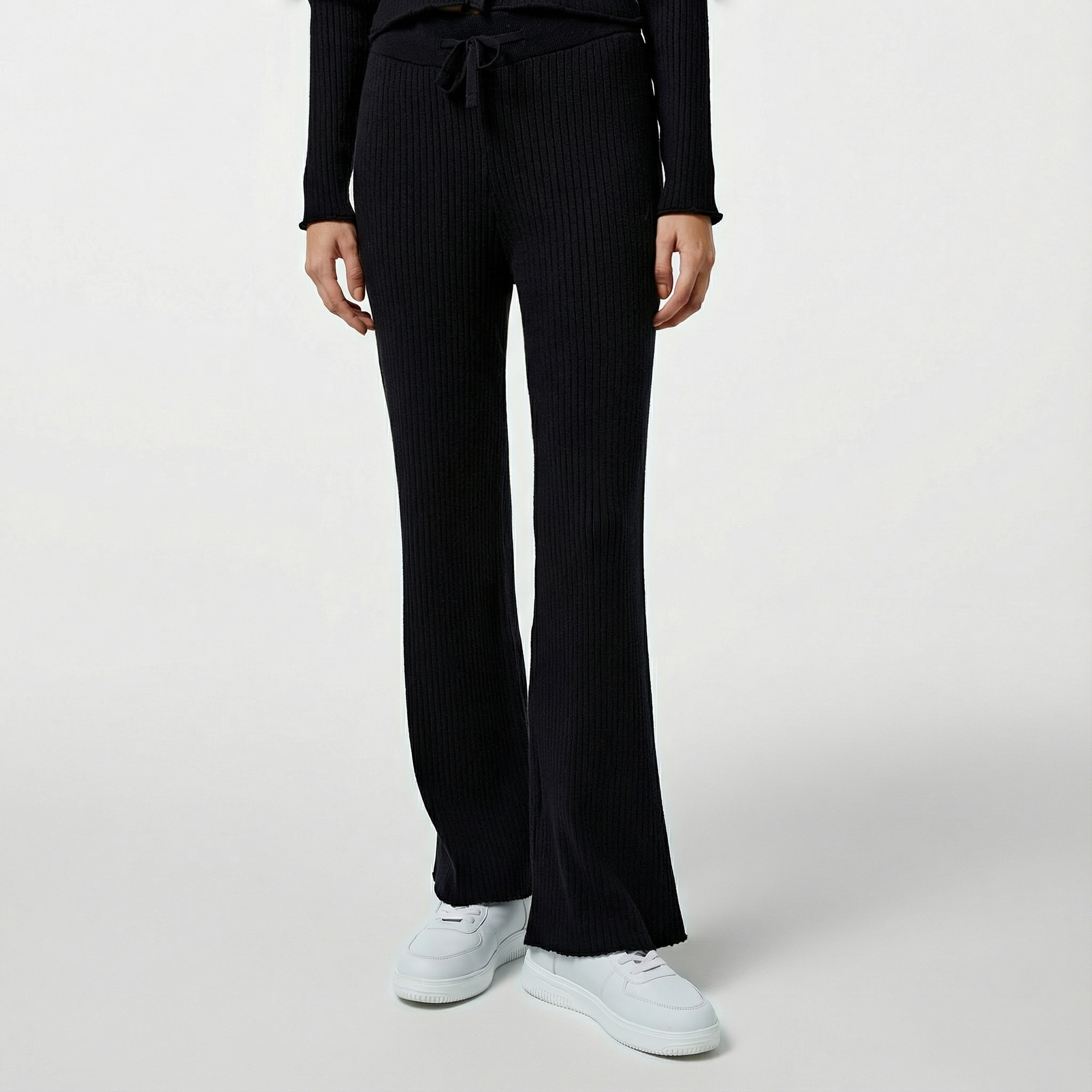 Nautica Kadın Siyah Regular Fit Pantolon