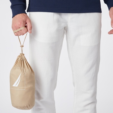  Nautica Erkek Bej Standart Fit Yelek