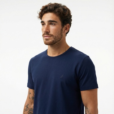  Nautica Erkek Lacivert T-Shirt