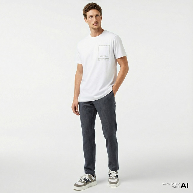  Nautica Erkek Gri Jogger Pantolon