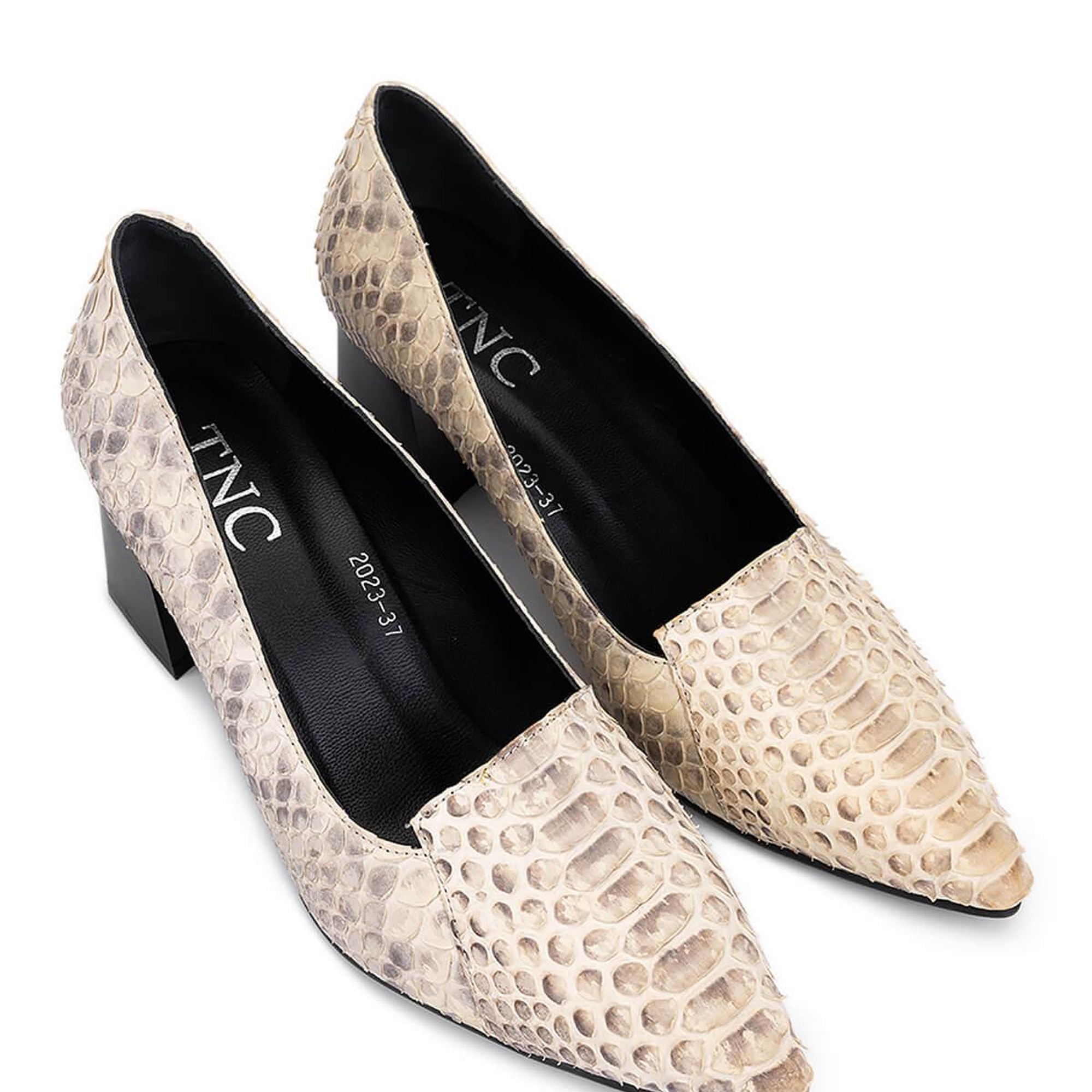 Tamer Tanca Kadın Hakiki Deri Bej Klasik Ayakkabı