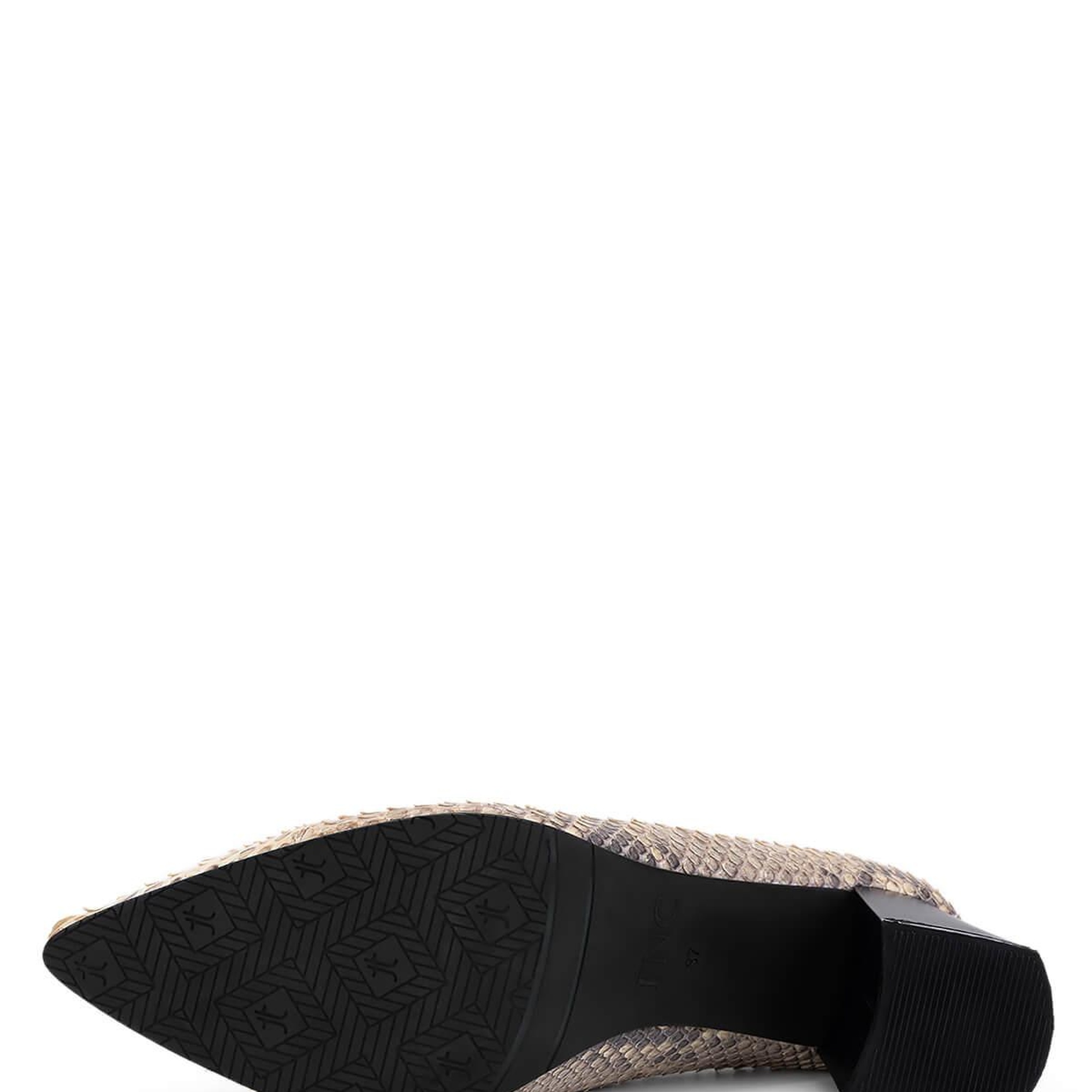 Tamer Tanca Kadın Hakiki Deri Bej Klasik Ayakkabı