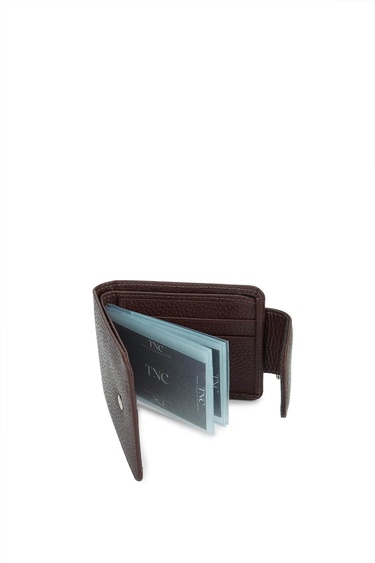  Tamer Tanca Erkek Hakiki Deri Kahverengi Cüzdan Cuzdan