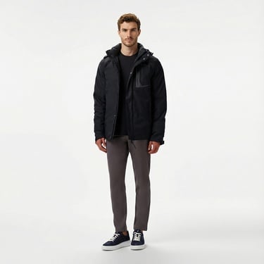  Nautica Erkek Siyah Mont