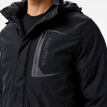  Nautica Erkek Siyah Mont