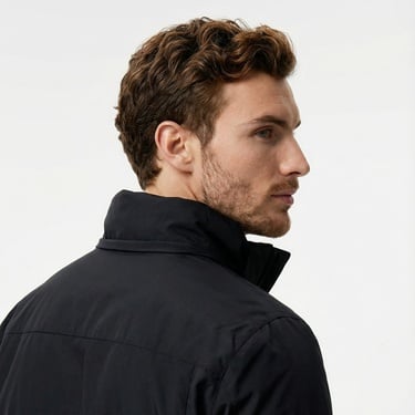  Nautica Erkek Siyah Mont