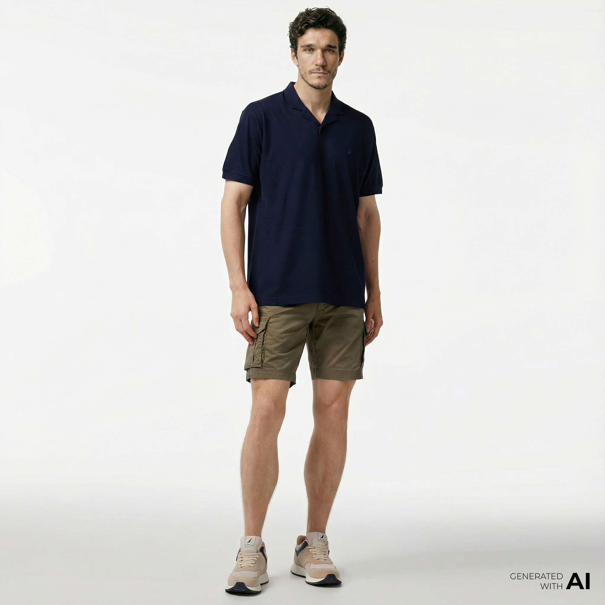  Nautica Erkek Yeşil Regular Fit Şort