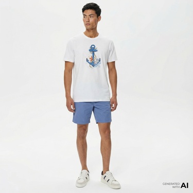  Nautica Erkek Mavi Bermuda