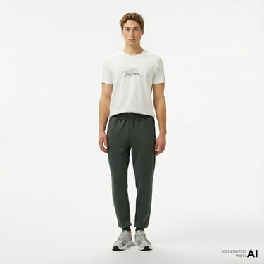  Nautica Erkek Yeşil Regular Fit Eşofman Altı