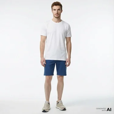  Nautica Erkek Mavi Şort