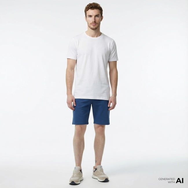  Nautica Erkek Mavi Şort