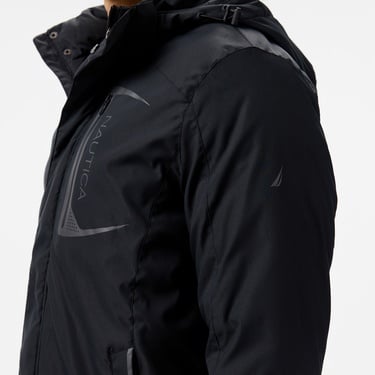  Nautica Erkek Siyah Mont
