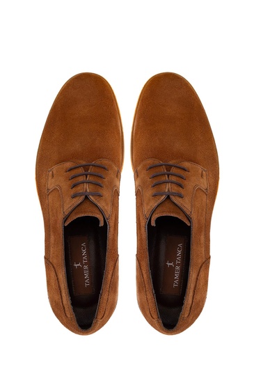  Tamer Tanca Erkek Hakiki Deri Kahverengi Casual Ayakkabı