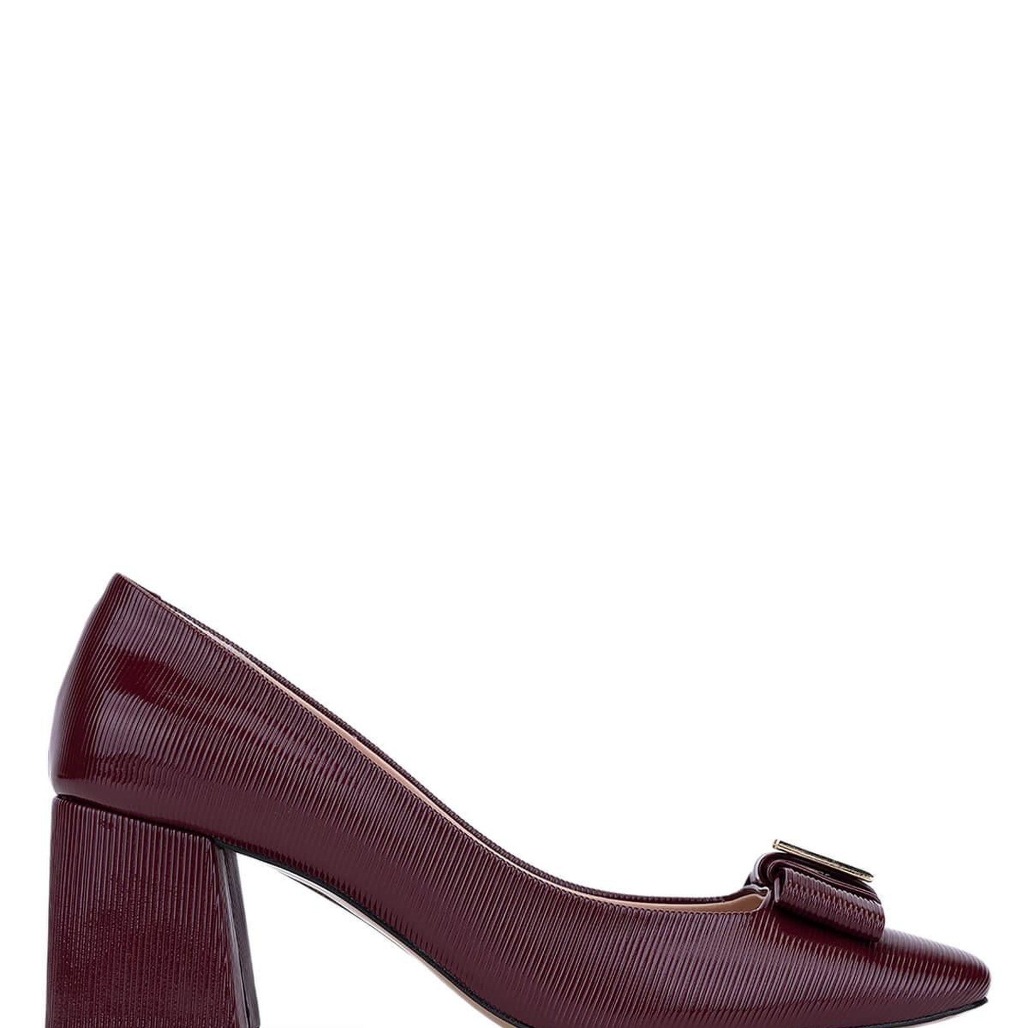 Tamer Tanca Kadın Vegan Bordo Abiye Ayakkabı