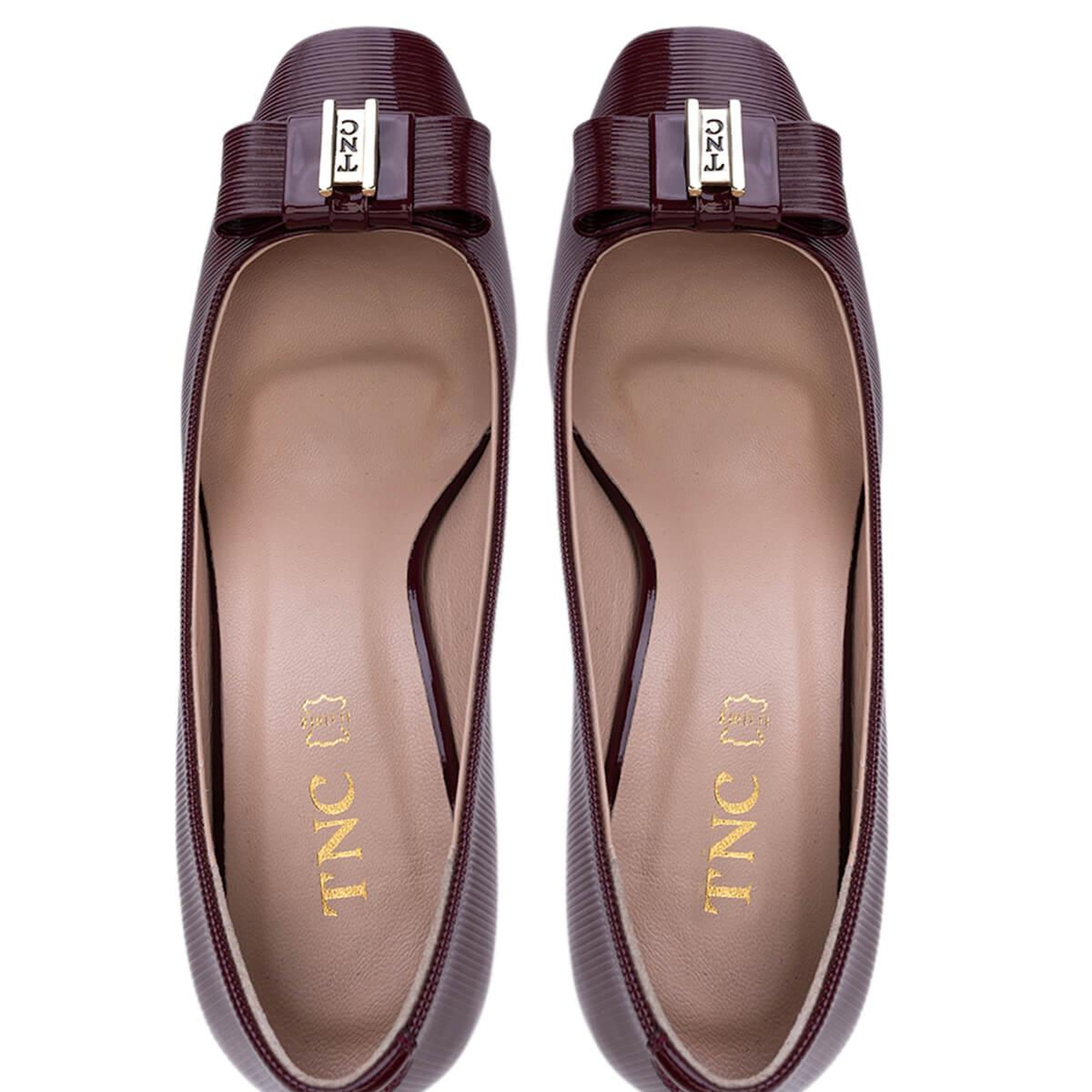 Tamer Tanca Kadın Vegan Bordo Abiye Ayakkabı