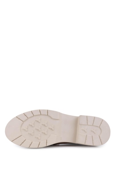  Tamer Tanca Kadın Vegan Nude Loafer Ayakkabı