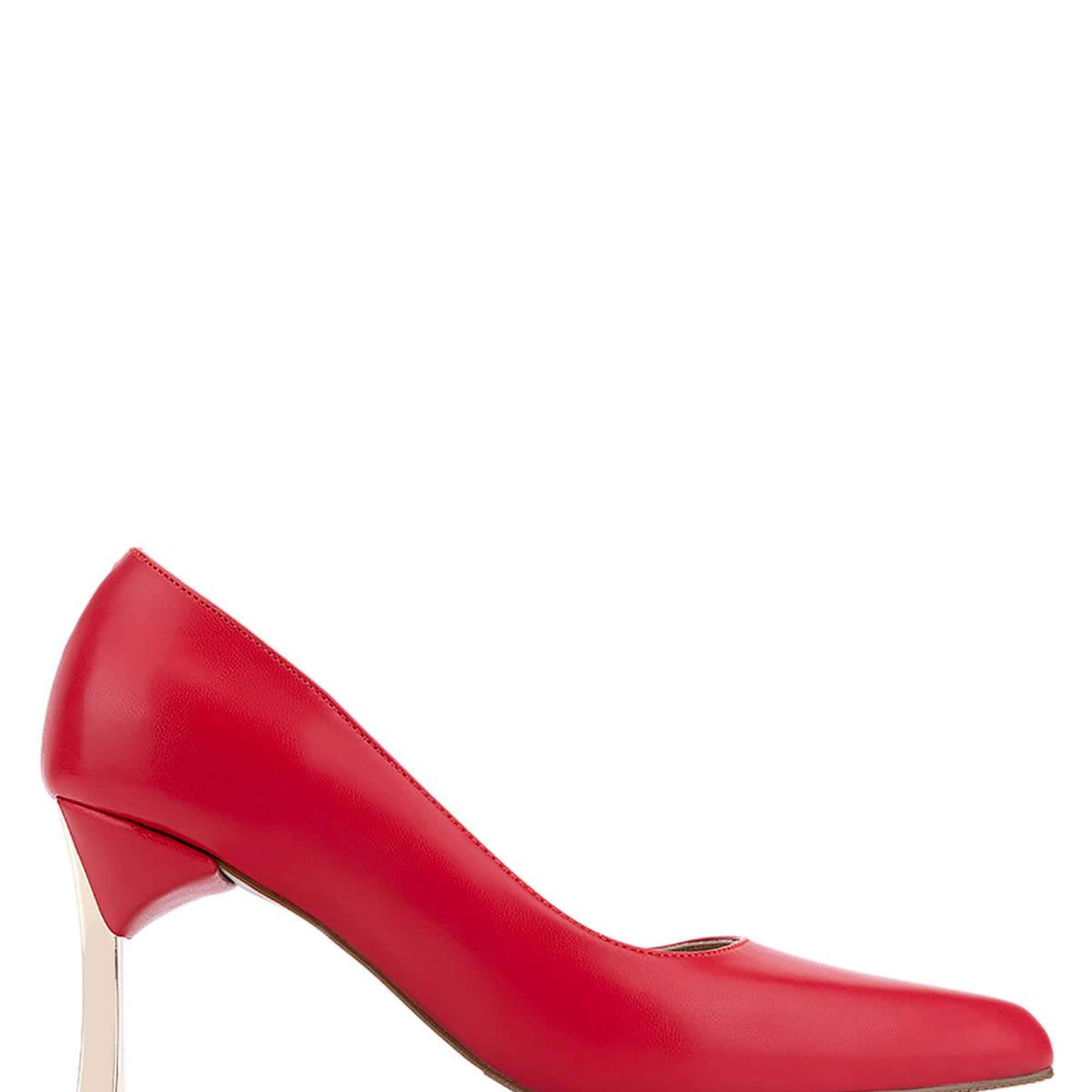 Tamer Tanca Kadın Vegan Kırmızı Stiletto Ayakkabı