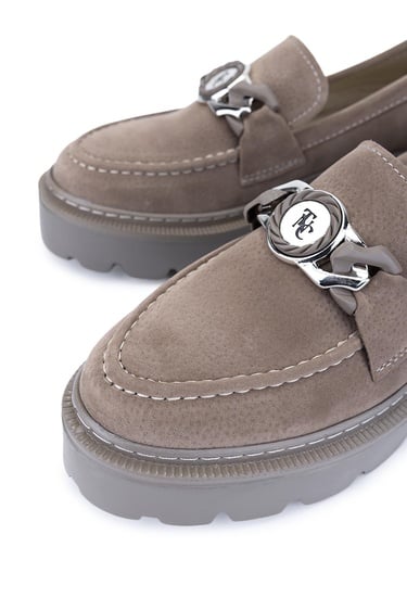  Tamer Tanca Kadın Vegan Vizon Loafer Ayakkabı