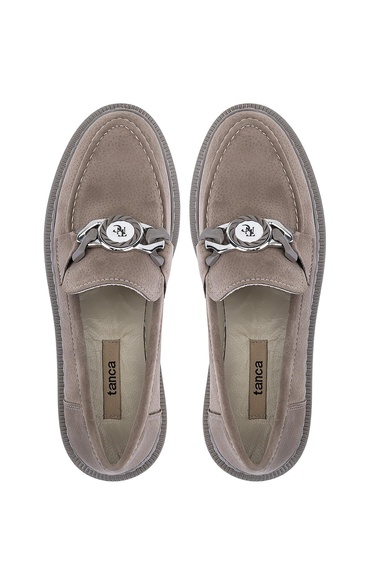  Tamer Tanca Kadın Vegan Vizon Loafer Ayakkabı