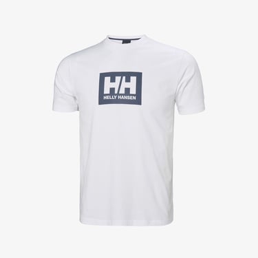  Helly Hansen Hh Box 2.0  Erkek Beyaz T-shirt