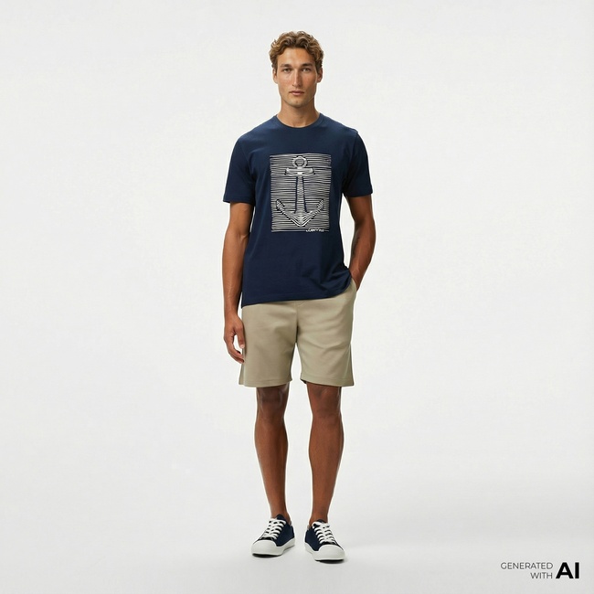  Nautica Erkek Bej Regular Fit Şort