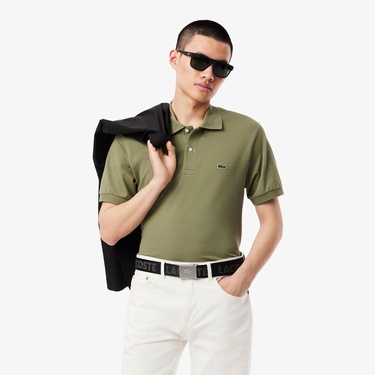  Lacoste Casual Erkek Siyah Kemer