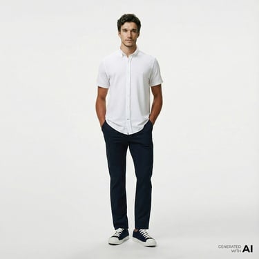  Nautica Erkek Lacivert Slim Fit Pantolon