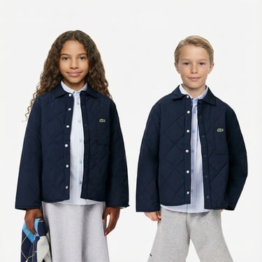  Lacoste Çocuk Lacivert Mont