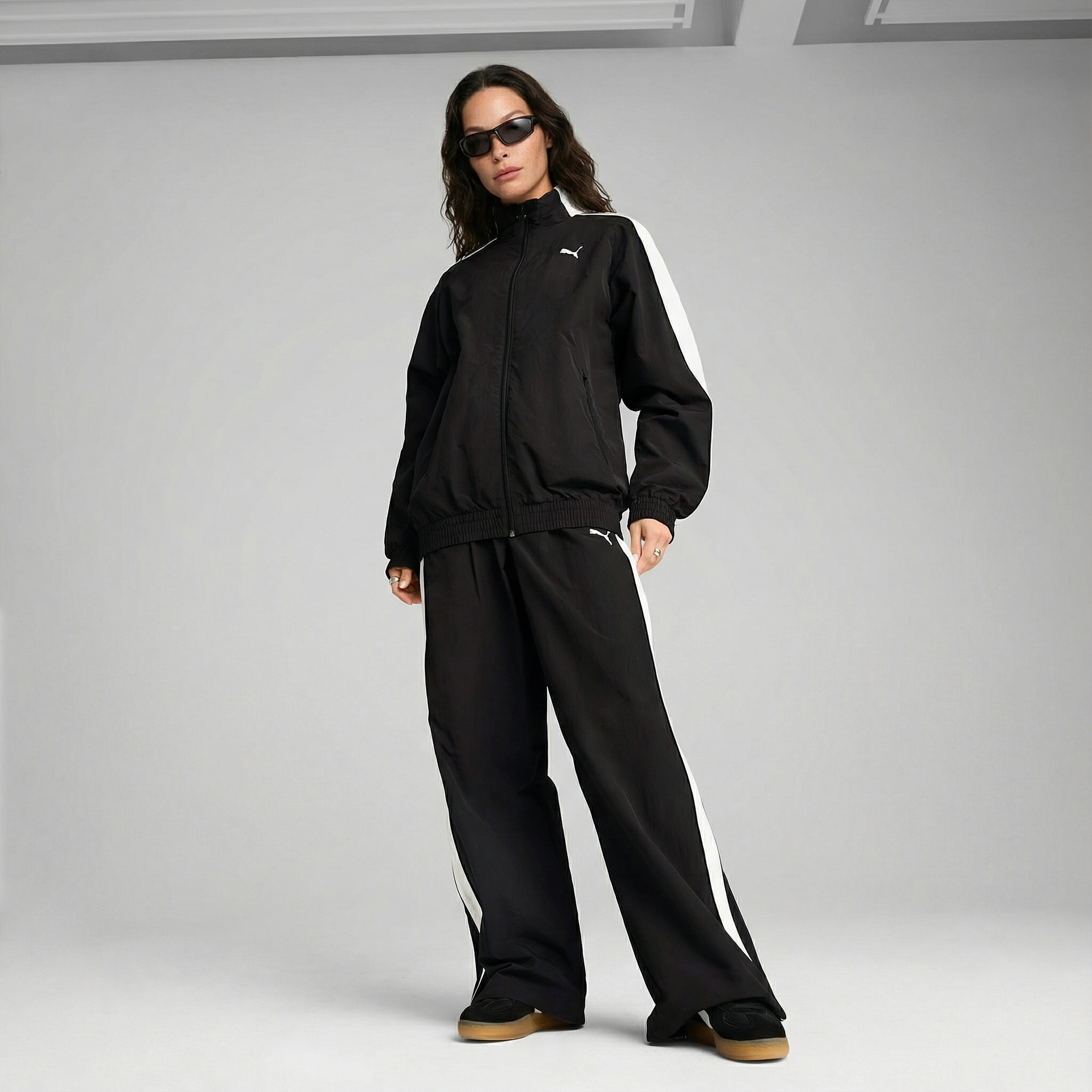 Puma T7 Oversized Track  Unisex Siyah Ceket