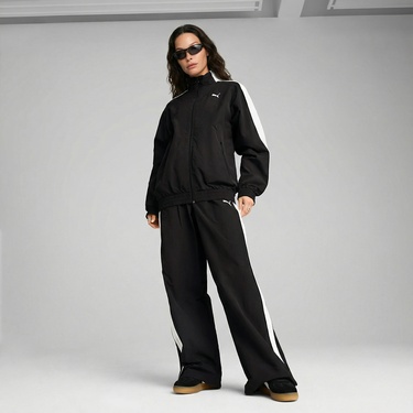  Puma T7 Oversized Track  Unisex Siyah Ceket