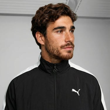  Puma T7 Oversized Track  Unisex Siyah Ceket