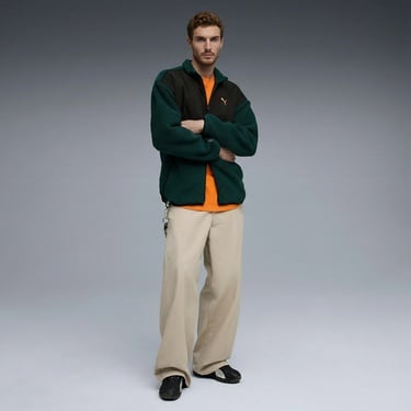  Puma TECH Soft Tech  Erkek Yeşil Ceket