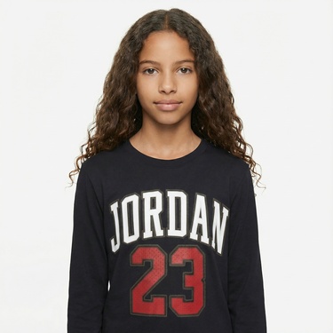  Jordan Practice Flight Çocuk Siyah Sweatshirt