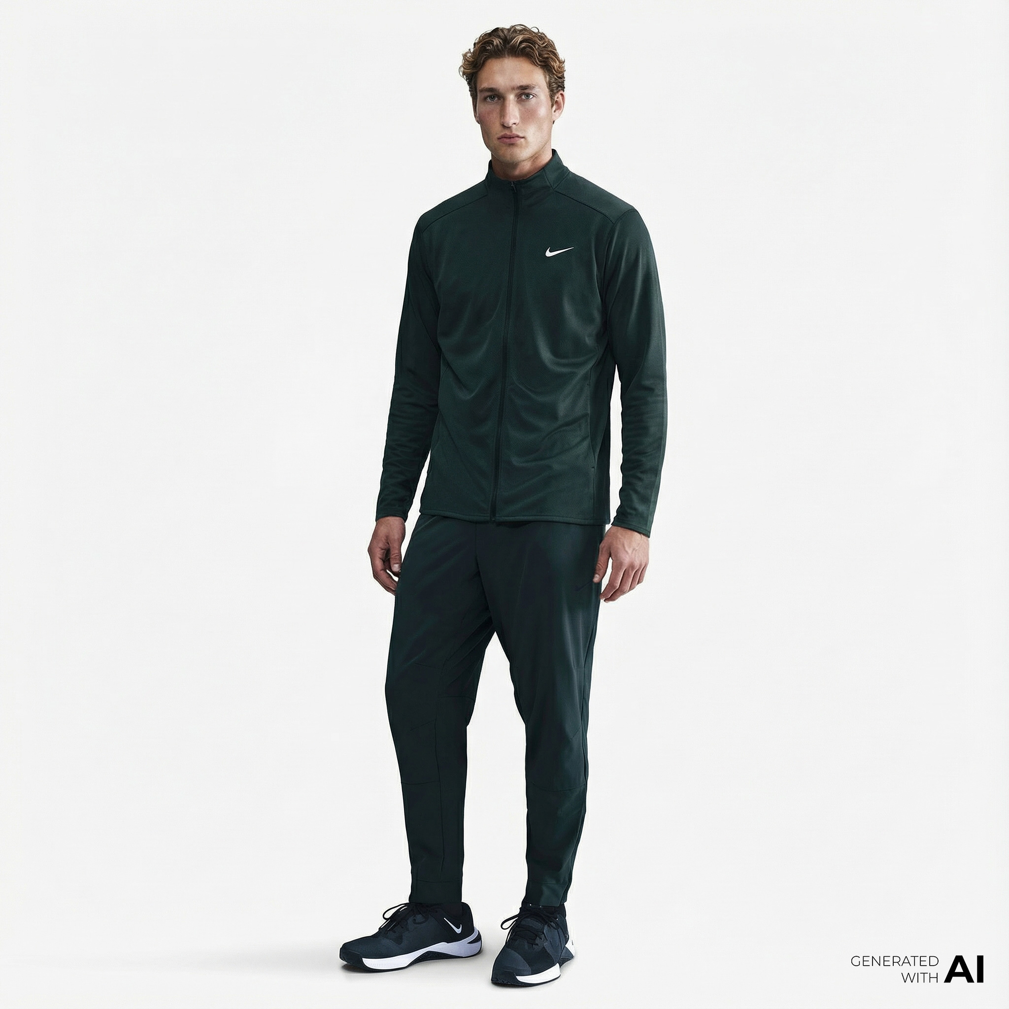 Nike Dri-Fit Unlimited Erkek Yeşil Eşofman Altı