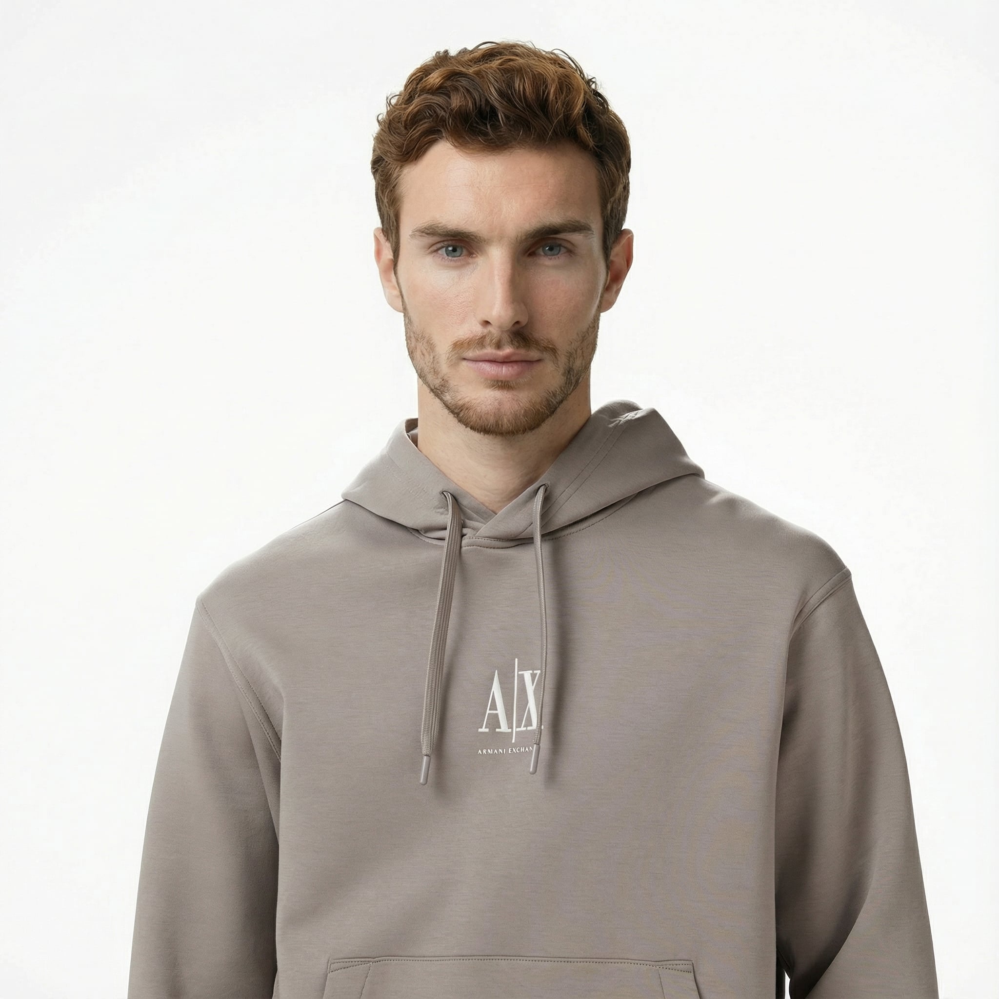  Armani Exchange Erkek Bej Sweatshirt