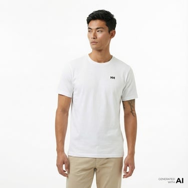  Helly Hansen Core Graphic Erkek Beyaz T-Shirt