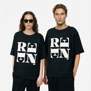  Lacoste Runway Unisex Relaxed Fit Bisiklet Yaka Baskılı Koyu Yeşil T-Shirt