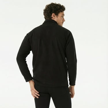  Helly Hansen HH Mount Fleece Erkek Siyah Polar Sweatshirt