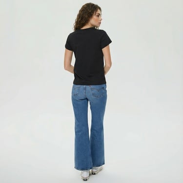  Levi's Perfect Mineral 4 Black X Graphic Kadın Siyah T-Shirt
