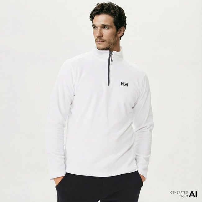  Helly Hansen Mount Polar Erkek Beyaz Sweatshirt