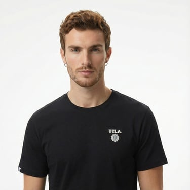  Ucla Bass Erkek Siyah T-Shirt