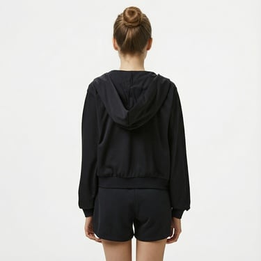  Nike Sportswear Chill Terry Kadın Siyah Eşofman Üstü